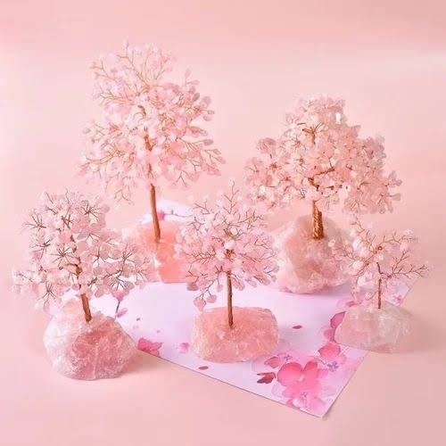 Rose quarts tree - The Stone of Unconditional Love