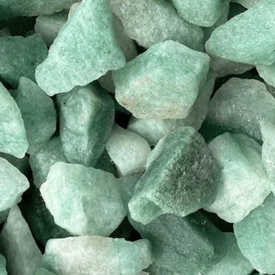 Green aventurine raw