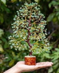 Green aventurine tree